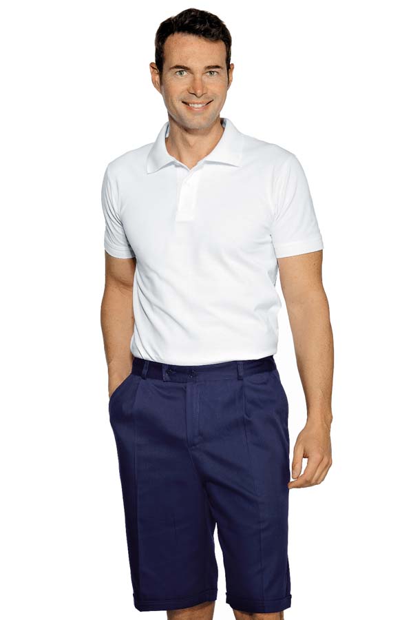 kurze Hose blau