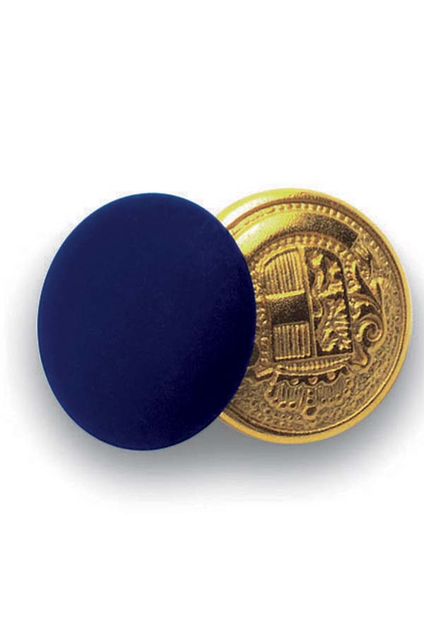 Manschettenknopf 4 Stk. gold/blau