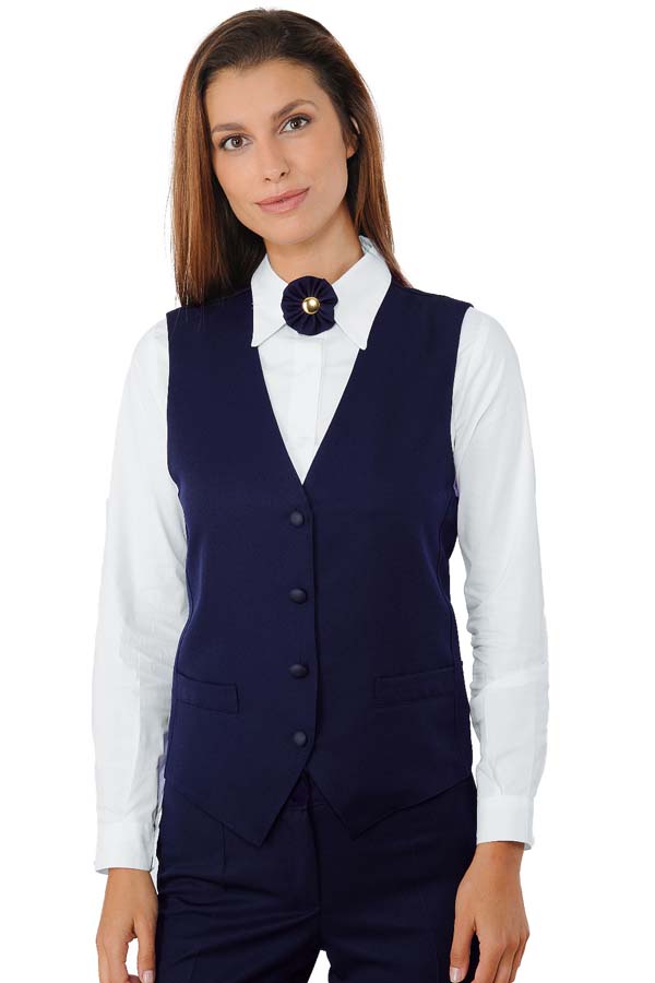 Gilet Unisex blau