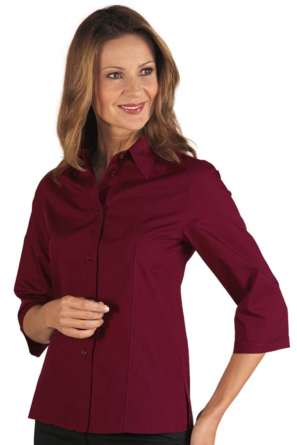 Bluse Kyoto 3/4 bordeaux