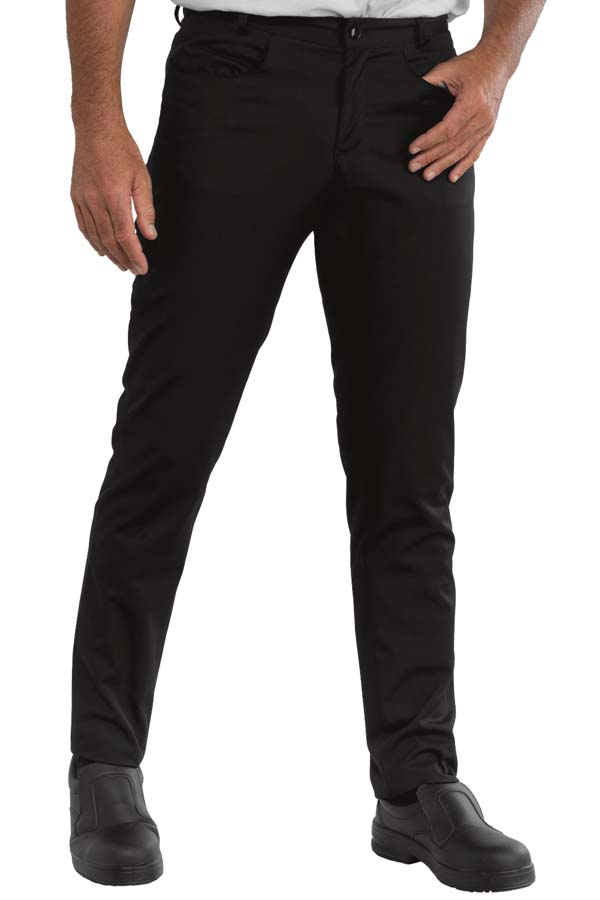 Hose Yale Jersey Milano schwarz