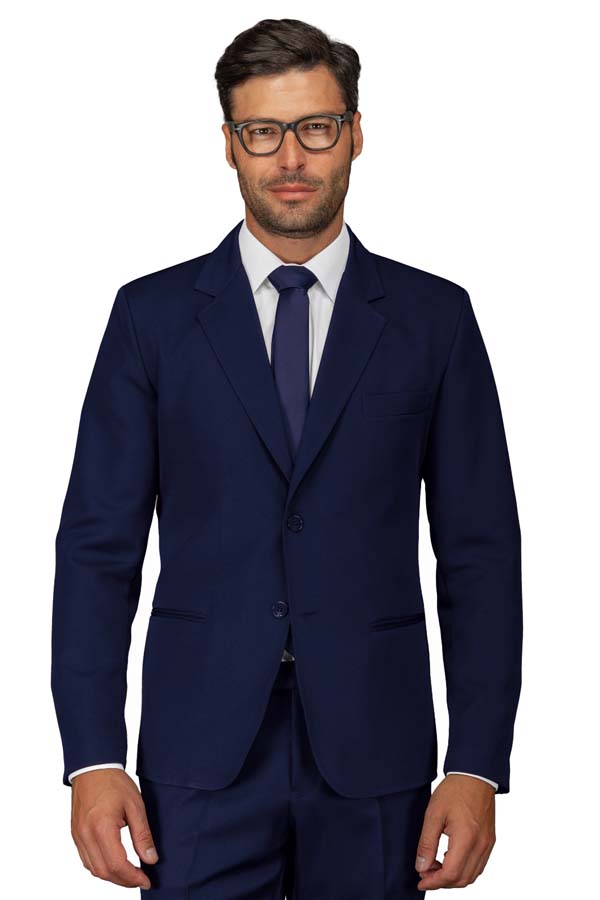 Jacke klassisch Herren blau